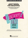 Carl Falk_Rami Yacoub_Savan Kotecha, What Makes You Beautiful Big Band Partitur + Stimmen