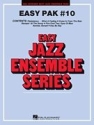Easy Jazz Ensemble Pak 10 Jazz Ensemble Partitur
