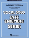 Bobby Darin, As Long As I'm Singin' Vocal Solo and Jazz Ensemble Partitur
