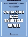 Henry Mancini, It Had Better Be Vocal Solo and Jazz Ensemble Partitur