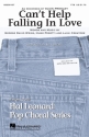 George David Weiss_Hugo Peretti_Luigi Creatore, Can't help falling in  TTB Chorpartitur