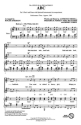 Alphonso Mizzell_Berry Gordy_Deke Richards_Frederick Perren, ABC Soprano Voice Chorpartitur
