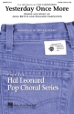 Yesterday once more for mixed choir and piano choral score