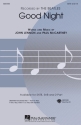 Good Night SATB Chorpartitur