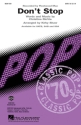 Christine McVie, Don't stop SATB and Piano Chorpartitur