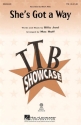 Billy Joel, She's Got a Way TTB Chorpartitur