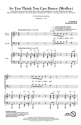 So You Think You Can Dance 3-Part Choir Chorpartitur
