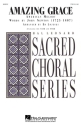 Amazing Grace for male choir and piano score