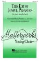 Giovanni Maria Nanino, This day of joyful pleasure SAB Chorpartitur