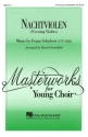 Franz Schubert_Johann Mayrhofer, Nachtviolen 2-Part Choir Chorpartitur