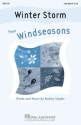 Audrey Snyder, Winter Storm 3-Part Choir Chorpartitur