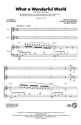 What a Wonderful World for 2-part choir and piano choral score