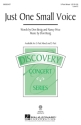 Don Besig_Nancy Price, Just One Small Voice 3-Part Choir Chorpartitur