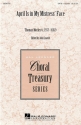 Thomas Morley, April Is in My Mistress' Face SATB Chorpartitur