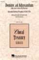 Giovanni Battista Pergolesi, Domine, ad Adjuvandum SAB Chorpartitur