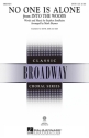 Stephen Sondheim, No One Is Alone SATB Chorpartitur