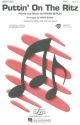 Puttin' On the Ritz for female choir with opt. piano, banjo, bass, drums choral score