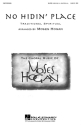 No Hidin' Place SATB Chorpartitur
