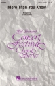 Edward Elison_Vincent Youmans_William Rosen, More Than You Know SATB a Cappella Chorpartitur