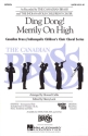 Ding Dong! Merrily on High SATB Chorpartitur