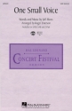 One Small Voice for 2-part choir and piano choral score