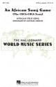 An African Song Game (The coca-cola song) SATB Chorpartitur