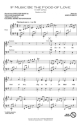John Purifoy, If Music Be the Food of Love SAB Chorpartitur