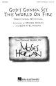 God's Gonna Set This World on Fire SATB Chorpartitur