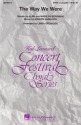 Alan Bergman_Marilyn Bergman_Marvin Hamlisch, The way we were SATB Chorpartitur