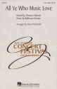 Balthazar Donato_Thomas Oliphant, All Ye Who Music Love TTB a Cappella Chorpartitur