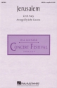 C. Hubert Parry, Jerusalem SATB a Cappella Chorpartitur