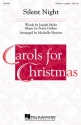 Franz Xaver Gruber_Joseph Mhr, Silent Night SATB a Cappella Chorpartitur