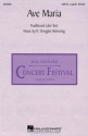 R. Douglas Helvering, Ave Maria SATB a Cappella Chorpartitur