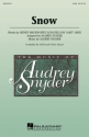 Snow for mixed chorus and piano chorus score