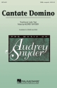 Cantate Domino for female chorus (SSAB) a Cappella score