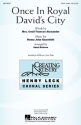 Once in Royal David's City 3-Part Choir Chorpartitur