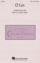 Audrey Snyder_Traditional, O Lux SATB Chorpartitur