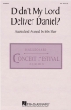 Didn't My Lord Deliver Daniel? SSA Chorpartitur