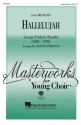 Hallelujah for 3-part mixed choir and piano choral score