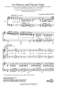 Let Heaven and Nature Sing -A Medley of Carols Chor CD
