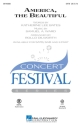 America, the Beautiful SATB Chorpartitur