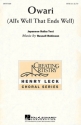 Russell L. Robinson, Owari SATB Chorpartitur