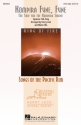 Kompira Fune, Fune for mixed 3-part choir and piano choral score