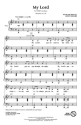Joyce Eilers, My Lord TTBB Chorpartitur