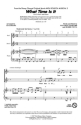 Matthew Gerrard_Robbie Nevil, What time is it (from High School Mus.2) SA and Piano Chorpartitur