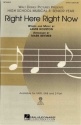Right here Right now (from High School Mus.3) SA and Piano Chorpartitur