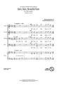 Joseph Shabalala, Rain, Rain, Beautiful Rain TTBB a Cappella Chorpartitur