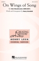 Felix Mendelssohn Bartholdy, On Wings of Song SSA Chorpartitur