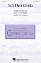 John Purifoy, Soli Deo Gloria SATB Chorpartitur