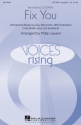 Fix You - SATTBB A Cappella for mixed choir (SATTBB) a cappella choral score